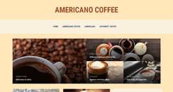 Desktop Screenshot of cafeamericain.info