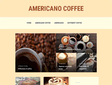 Tablet Screenshot of cafeamericain.info